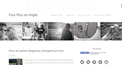 Desktop Screenshot of fourplusanangel.com